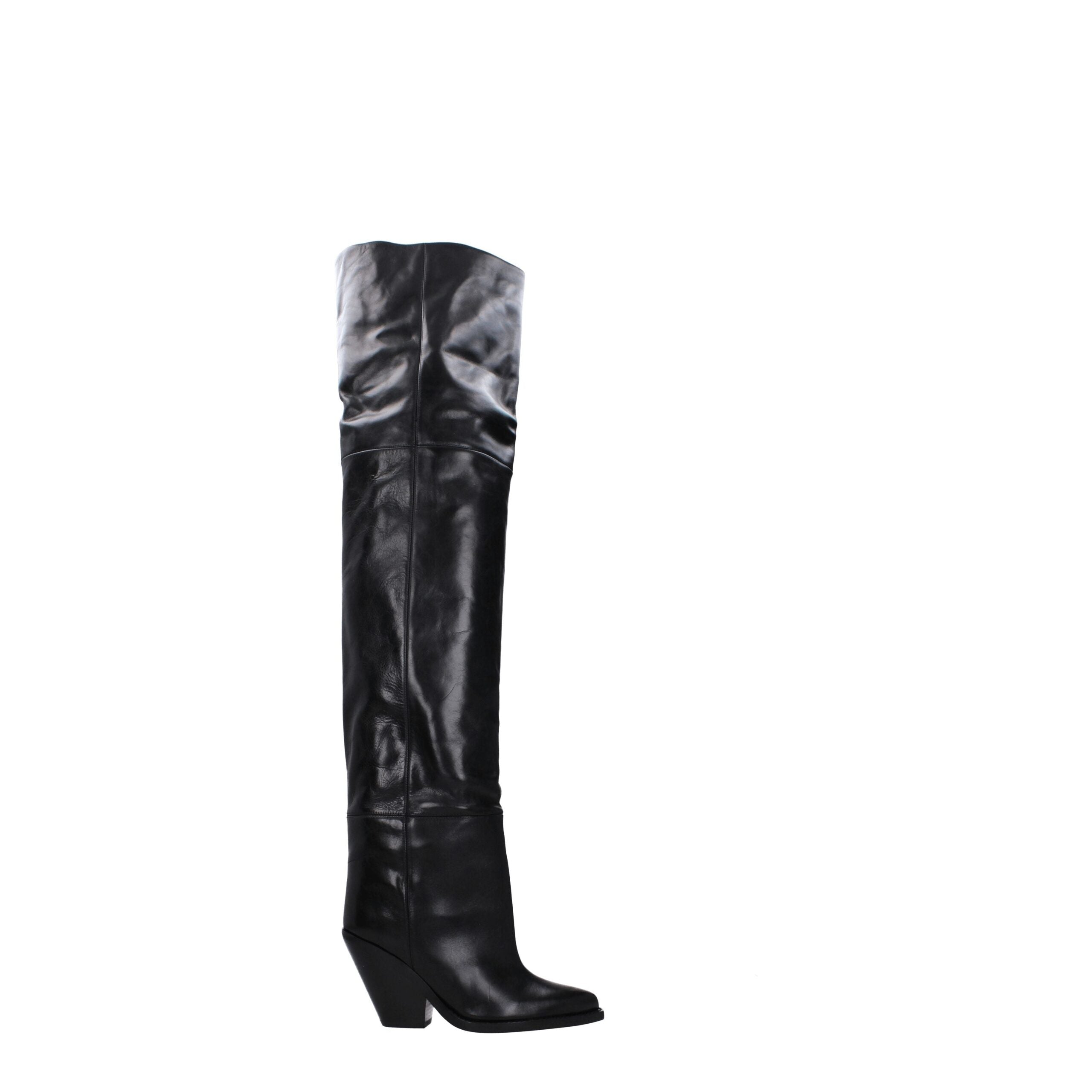 Isabel Marant Black Leather Boot